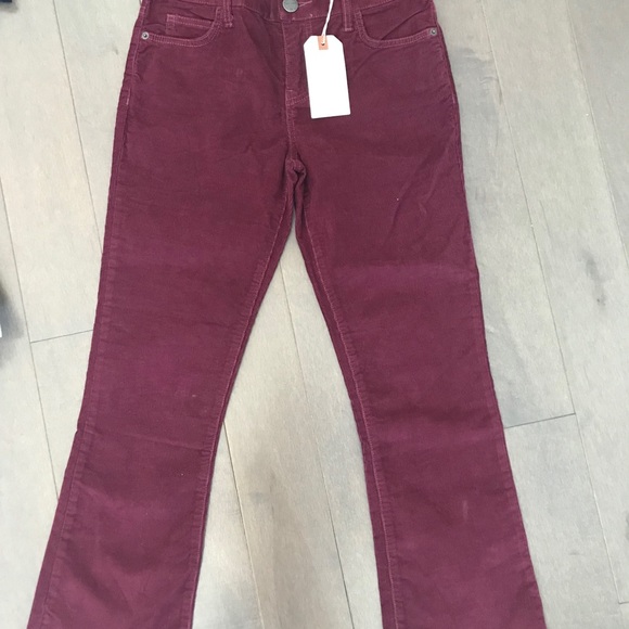 Current Elliott Kick Flare Corduroy Pants BNWT - Picture 5 of 7